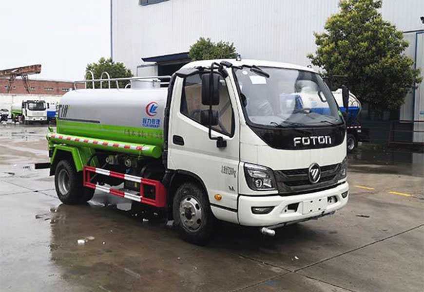Dongfeng Furika 4-5 cubic meter National VI fog cannon sprinkler truck