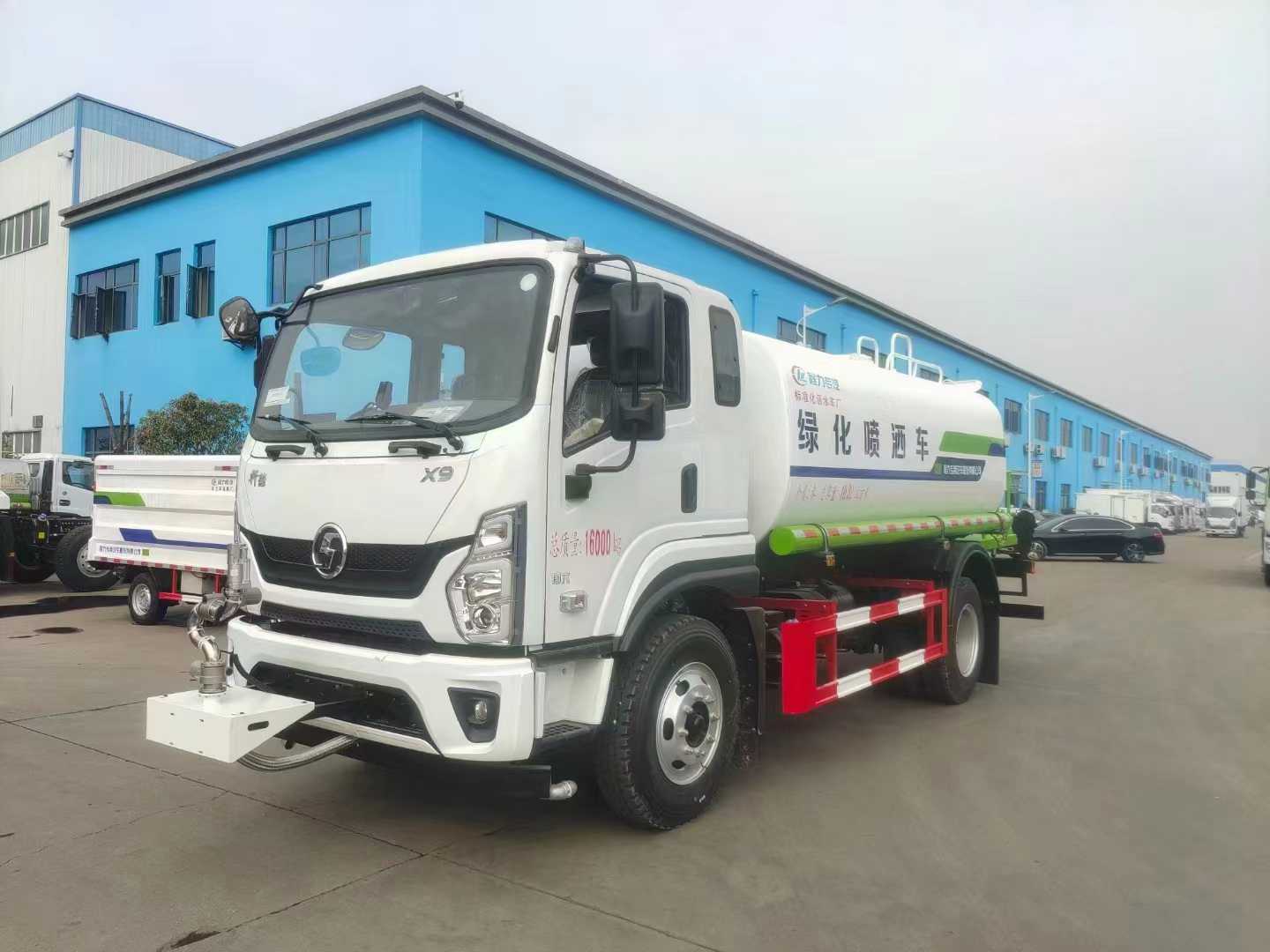 Chengli Special Automobile Shaanxi Automobile X9 New 12 Cubic Meter Sprinkler Truck